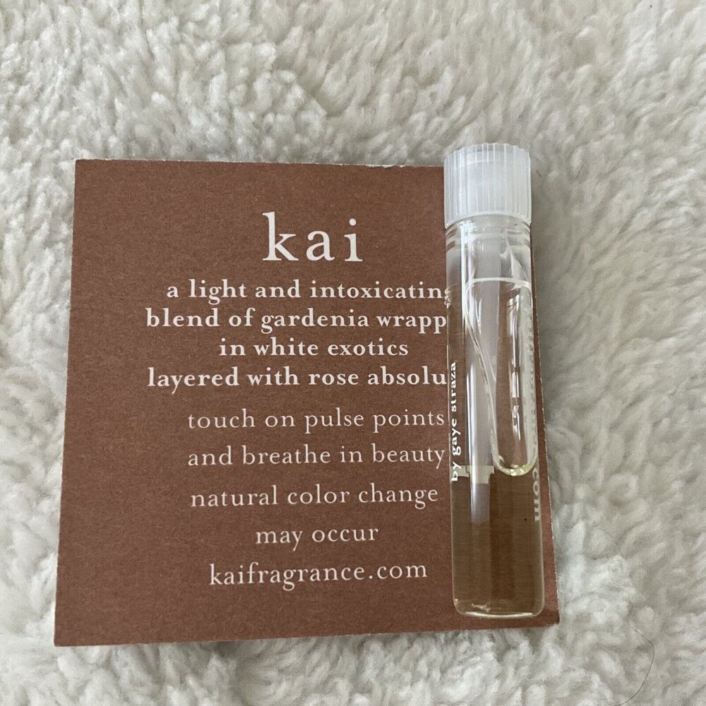 Kai By Gaye Straza KAI ROSE Perfume Oil Sample Dabber Vial